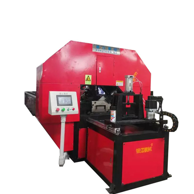 কাটিয়া শক্তি 100T-200T ইস্পাত ছাঁচ চ্যানেল ইউ বার Punching মেশিন 6000mm-12000mm