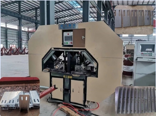 20mm পুরু ফ্ল্যাট স্টীল স্বয়ংক্রিয় জলবাহী Punching এবং Shearing মেশিন