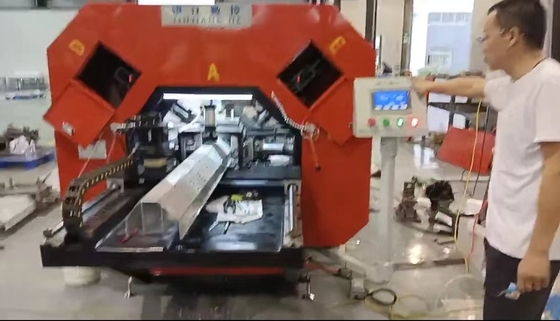 7.5kW অ্যালুমিনিয়াম খাদ Punching এবং উচ্চ নির্ভুলতা এবং দক্ষতা সঙ্গে সেলাই মেশিন