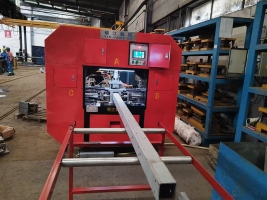 বৈদ্যুতিক শক্তি সঙ্গে শক্তিশালী 1000kN Punching Force ইস্পাত কাঠামো মেশিন